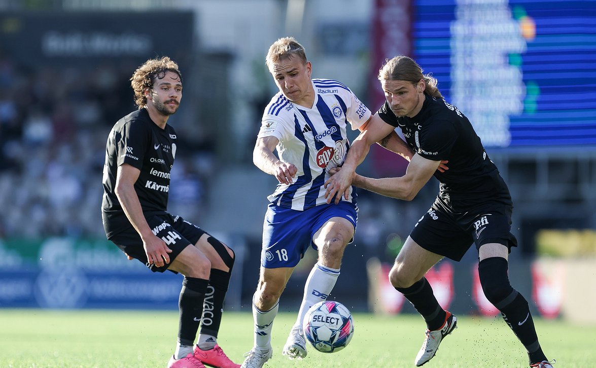 VPS palasi heti voittokantaan (HJK-VPS 1-2)