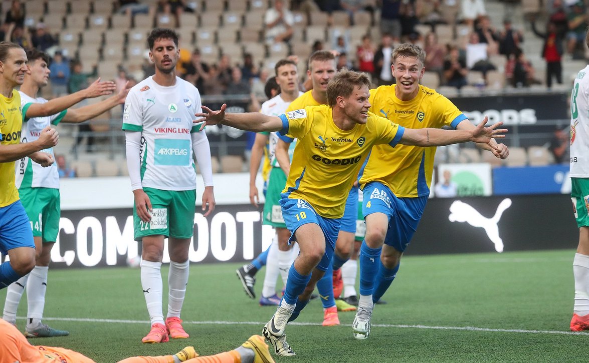 Gnistan Haastajasarjan kärkeen (Gnistan-IFK Mariehamn 2-1)