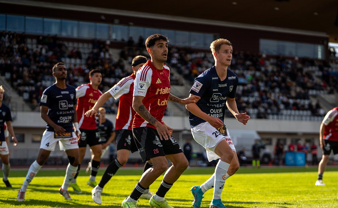 Pistejako Raatissa (AC Oulu-FC Lahti 2-2)