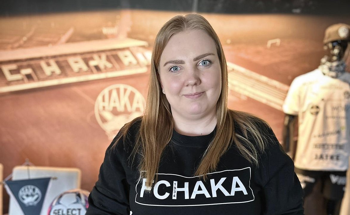 Johanna Koskinen on FC Hakan uusi toimistopäällikkö - "On mahtavaa olla osa upeaa Haka-yhteisöä"