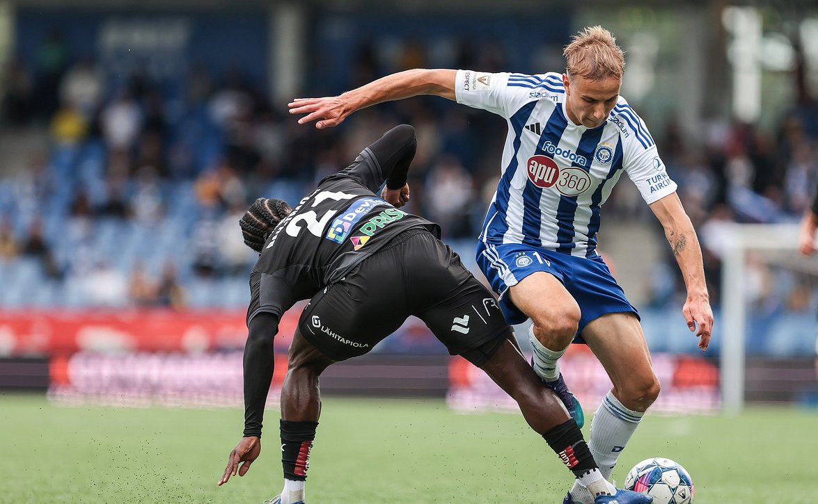 HJK nousi kärkipaikalle (HJK-FC Haka 2-0)