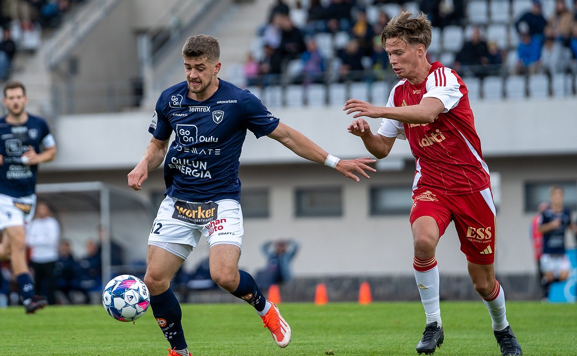 AC Oululle isot pisteet (AC Oulu-FC Lahti 3-0)