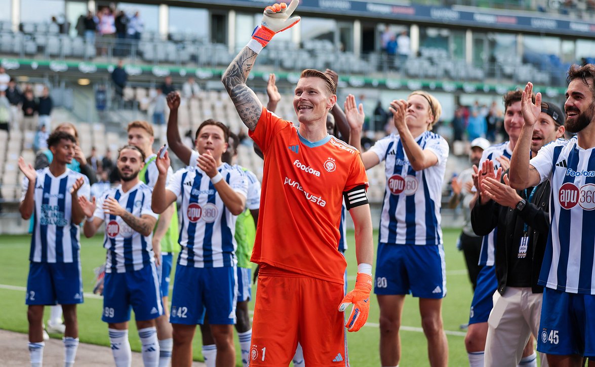 HJK:lle tärkeät pisteet - "Tähän esitykseen voi olla todella tyytyväinen"