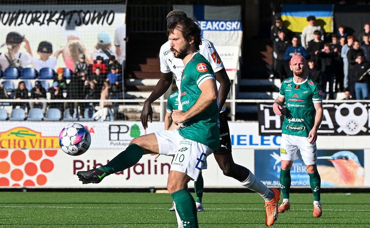 Pistejako Tammisaaressa (EIF-FC Lahti 1-1)
