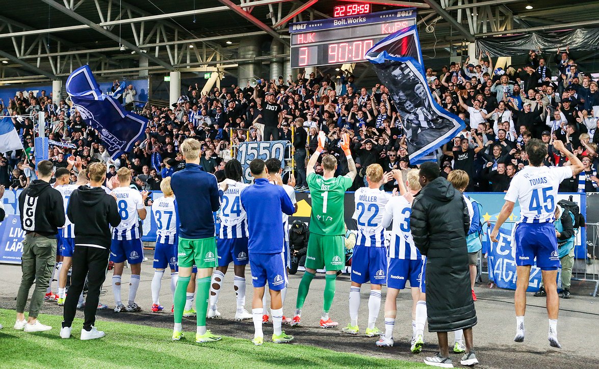 "Fantastiset fiilikset!" - Toni Korkeakunnas hehkutti HJK:n nousua voittoon